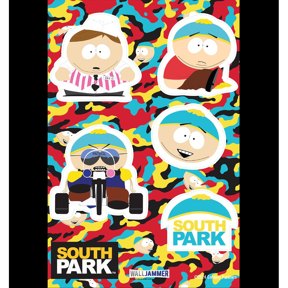 South Park Cartman Wall Sticker Sheet - Paramount Shop