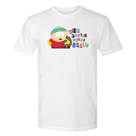 South Park Cartman Who Killed Clyde Frog Adult Short Sleeve T - Shirt - Paramount Shop