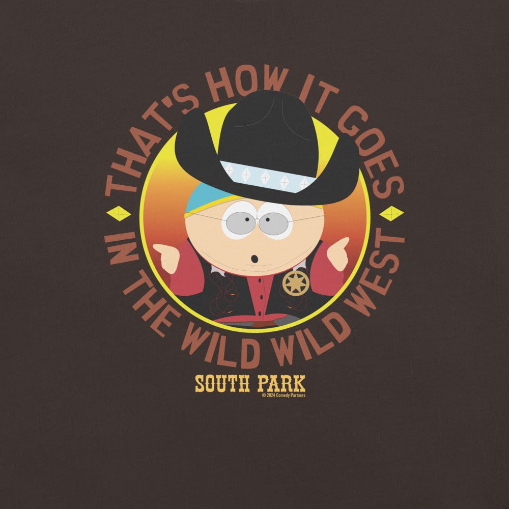 South Park Cartman Wild West Unisex T-Shirt - Paramount Shop