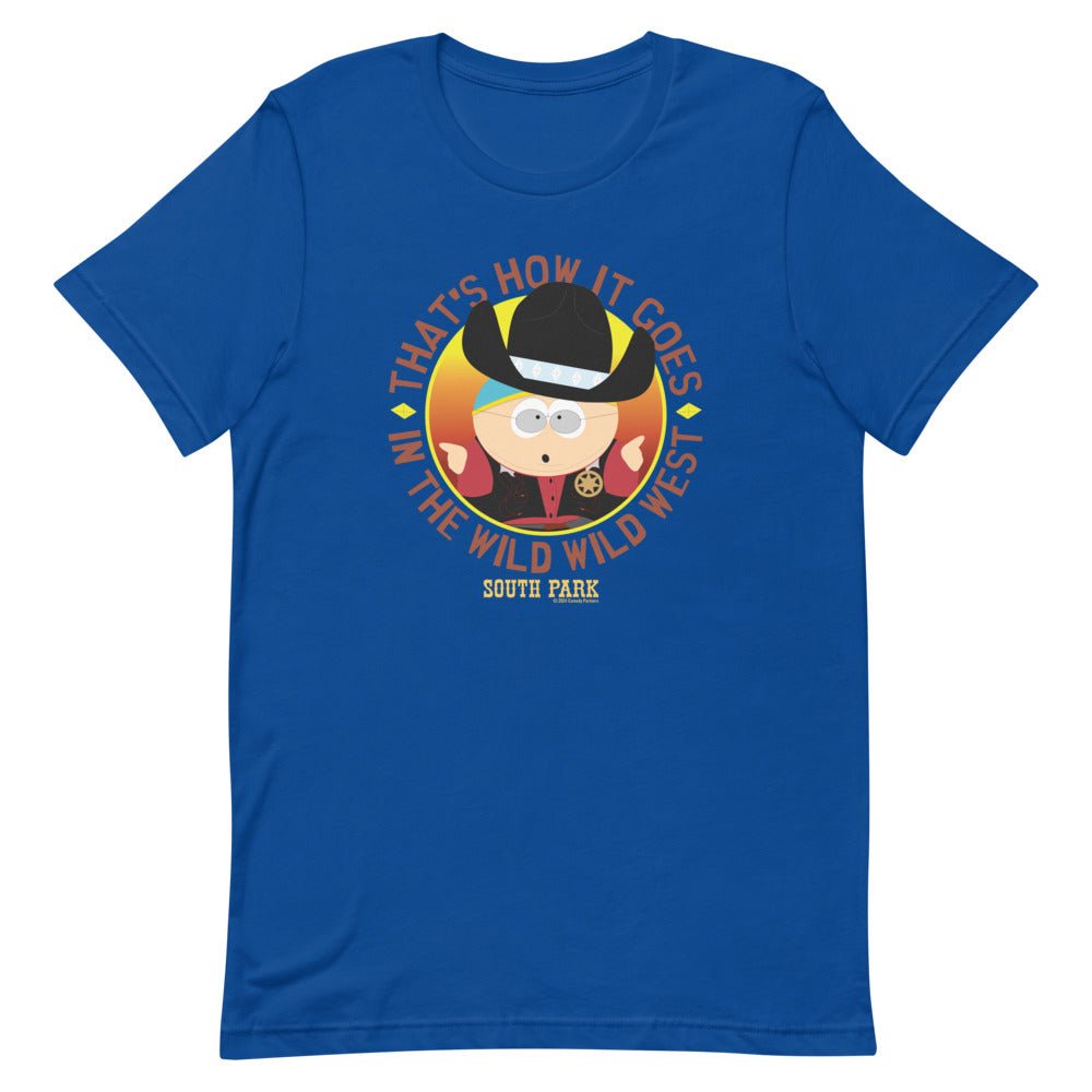 South Park Cartman Wild West Unisex T-Shirt - Paramount Shop