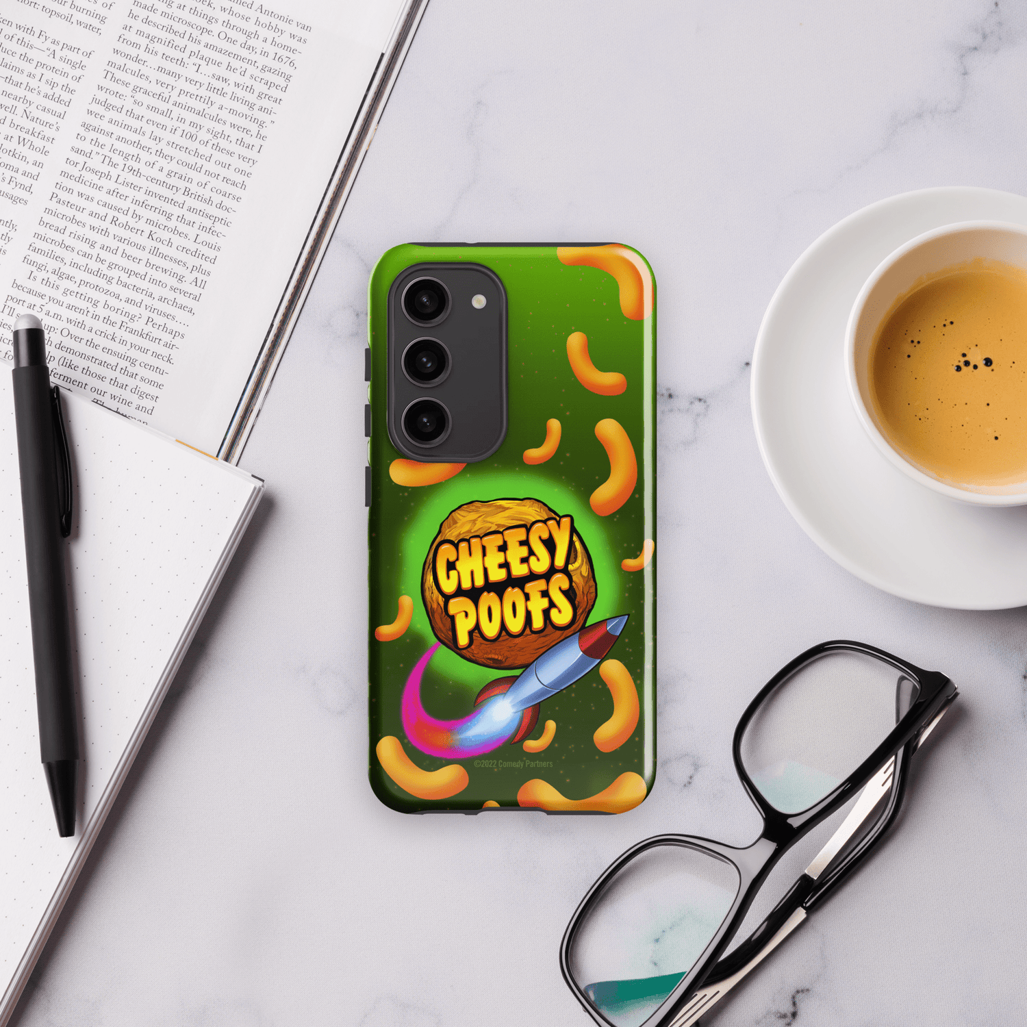 South Park Cheesy Poofs Tough Phone Case - Samsung - Paramount Shop