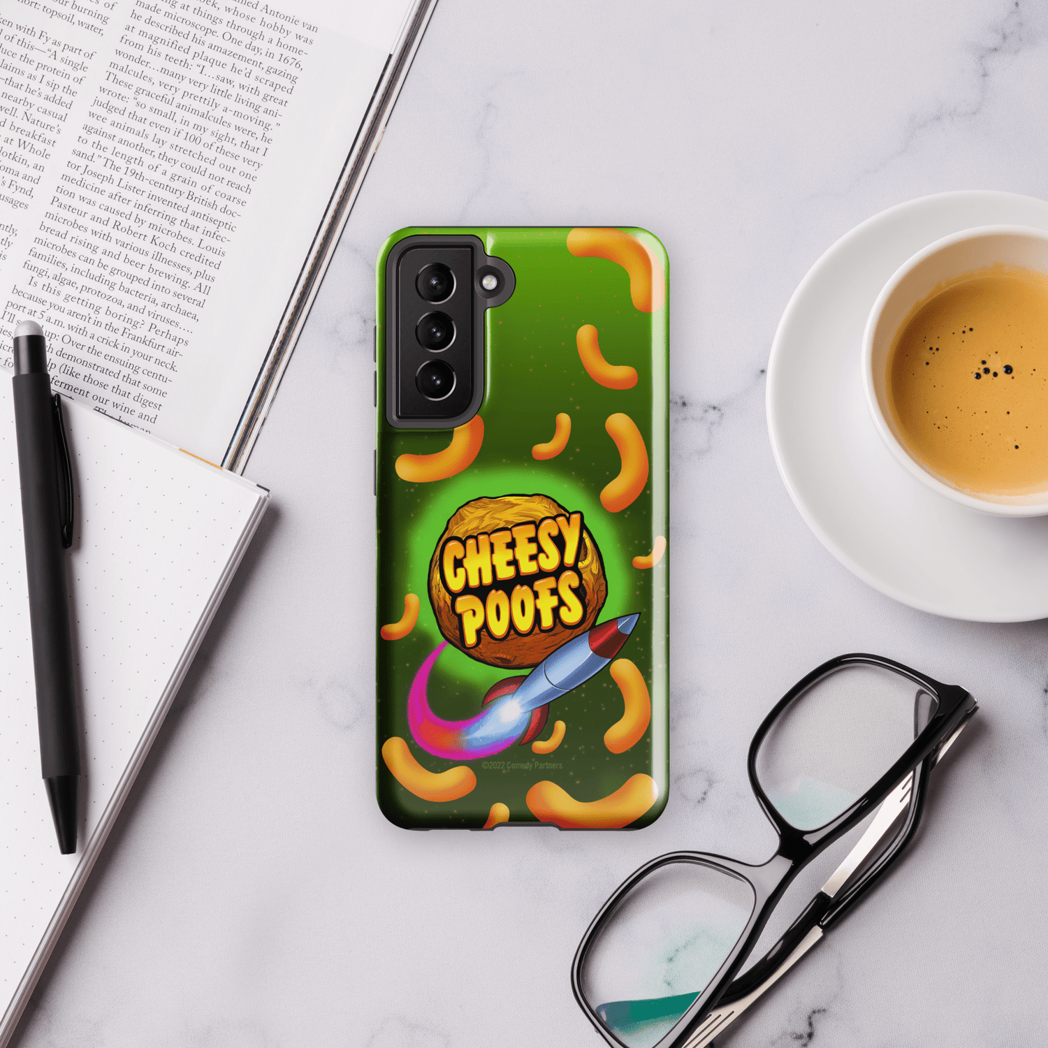 South Park Cheesy Poofs Tough Phone Case - Samsung - Paramount Shop