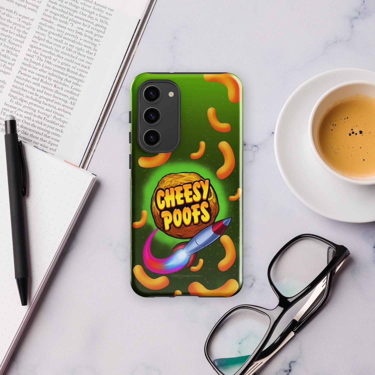 South Park Cheesy Poofs Tough Phone Case - Samsung - Paramount Shop