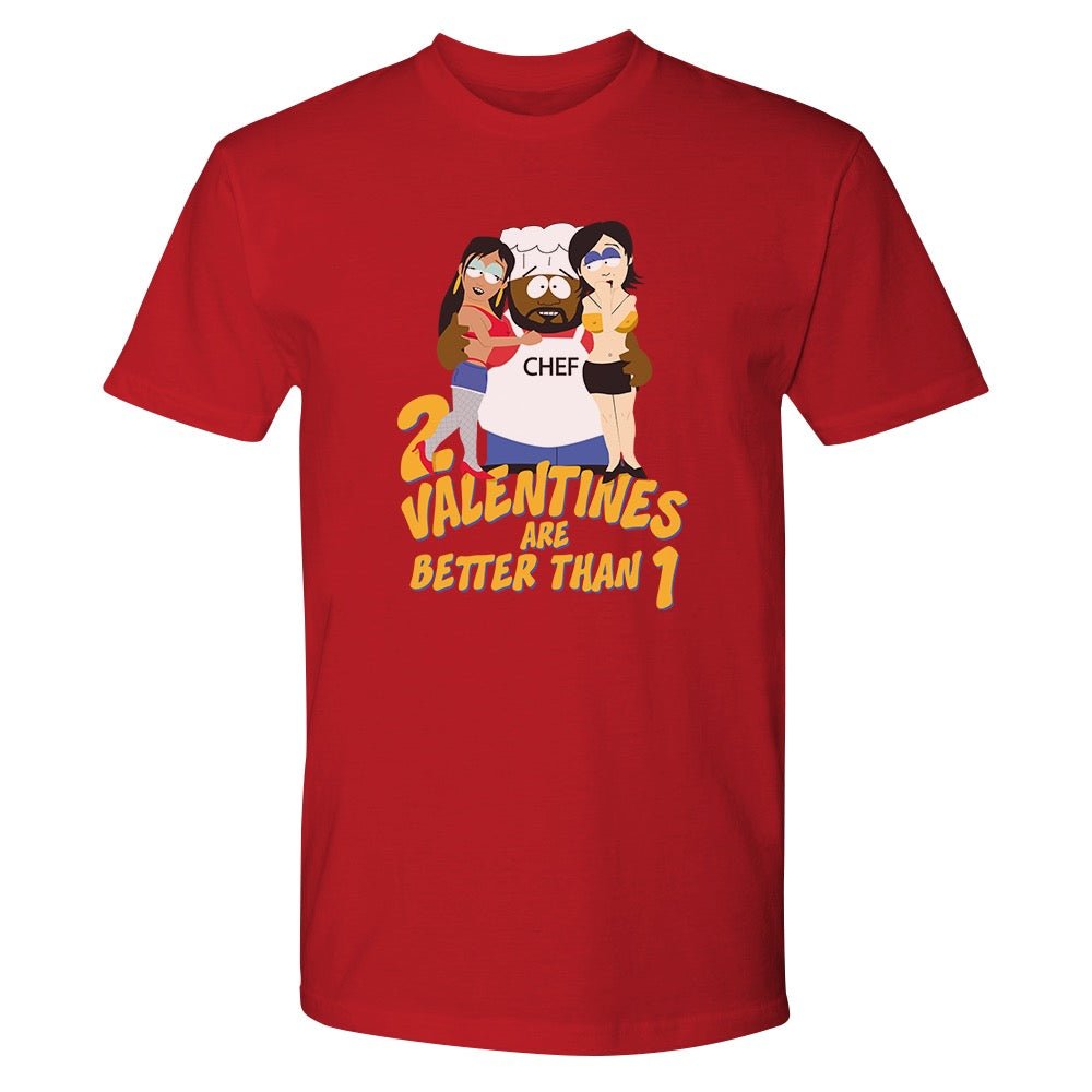 South Park Chef 2 Valentine's Is Better Than 1 Short Sleeve T - Shirt - Paramount Shop