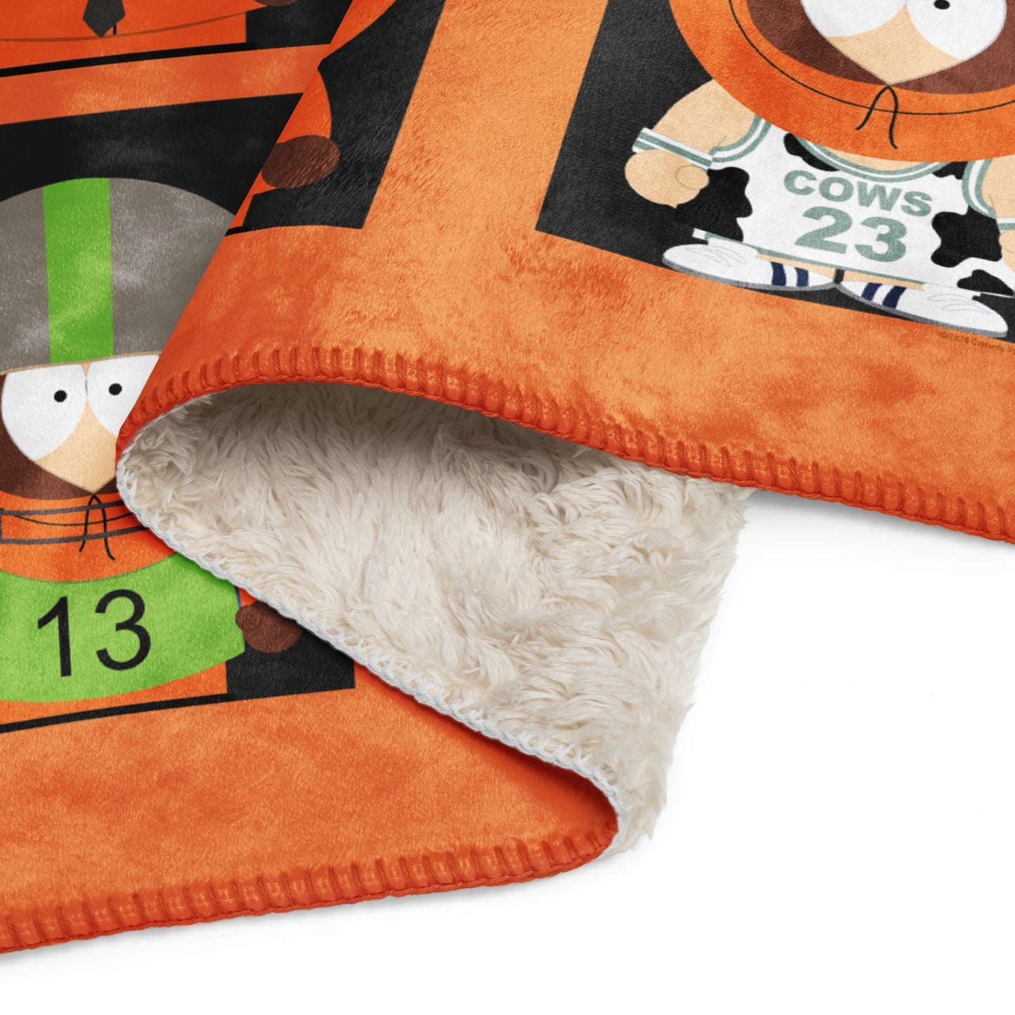 South Park Faces of Kenny Sherpa Blanket - Paramount Shop