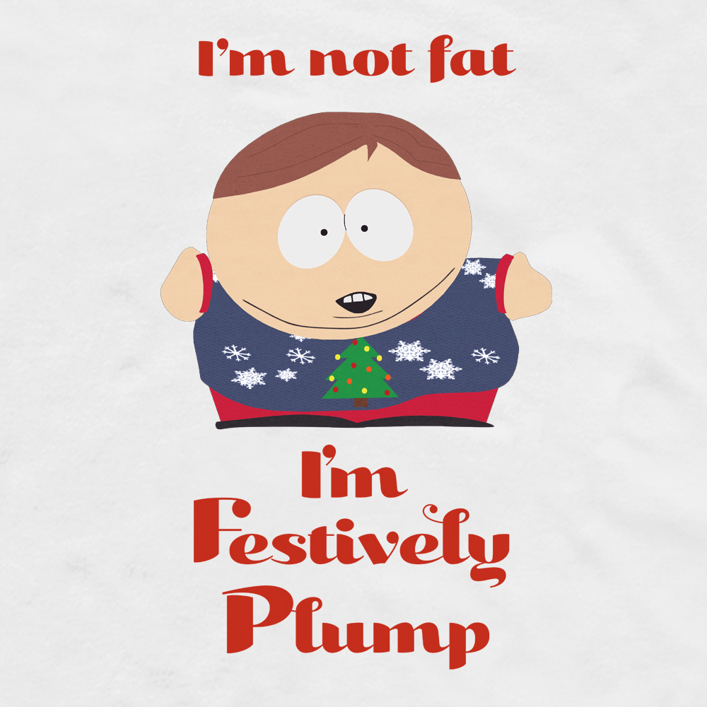 South Park Festively Plump Adult Short Sleeve T - Shirt - Paramount Shop