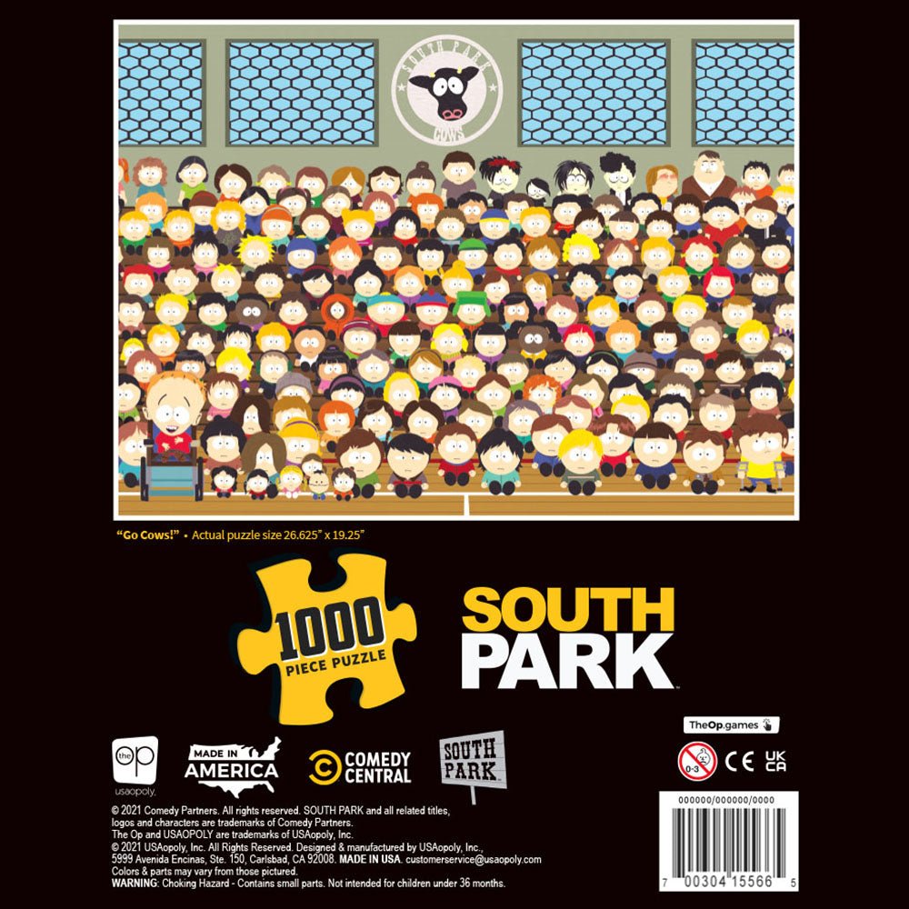 South Park "Go Cows!" 1,000 - Piece Puzzle - Paramount Shop