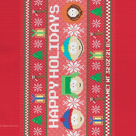 South Park Happy Holidays Kitchen Towel - Paramount Shop