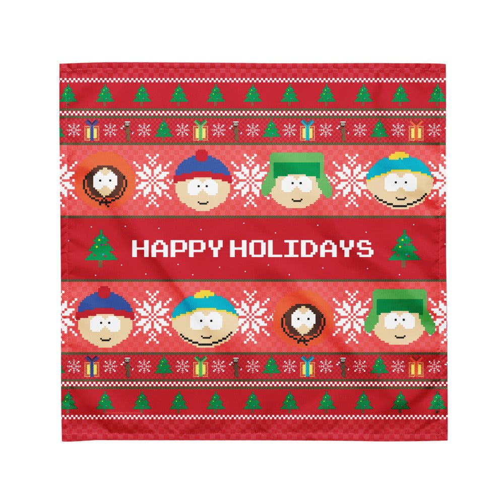 South Park Happy Holidays Pet Bandana - Paramount Shop