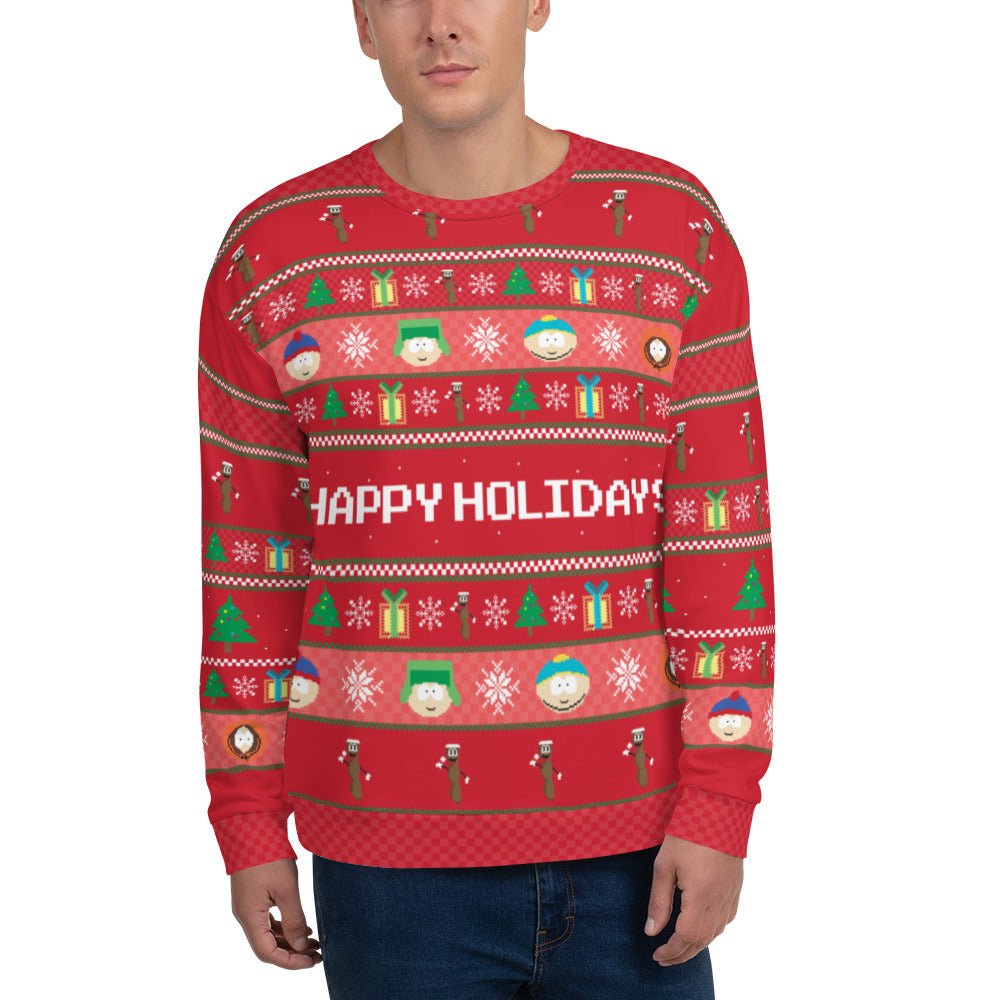 South Park Happy Holidays Ugly Sweatshirt - Paramount Shop