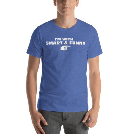 South Park I'm With Smart and Funny Unisex Premium T - Shirt - Paramount Shop