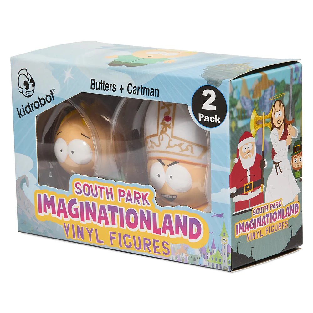 South Park Imaginationland Butters and Cartman Kidrobot Vinyl Figures - Paramount Shop