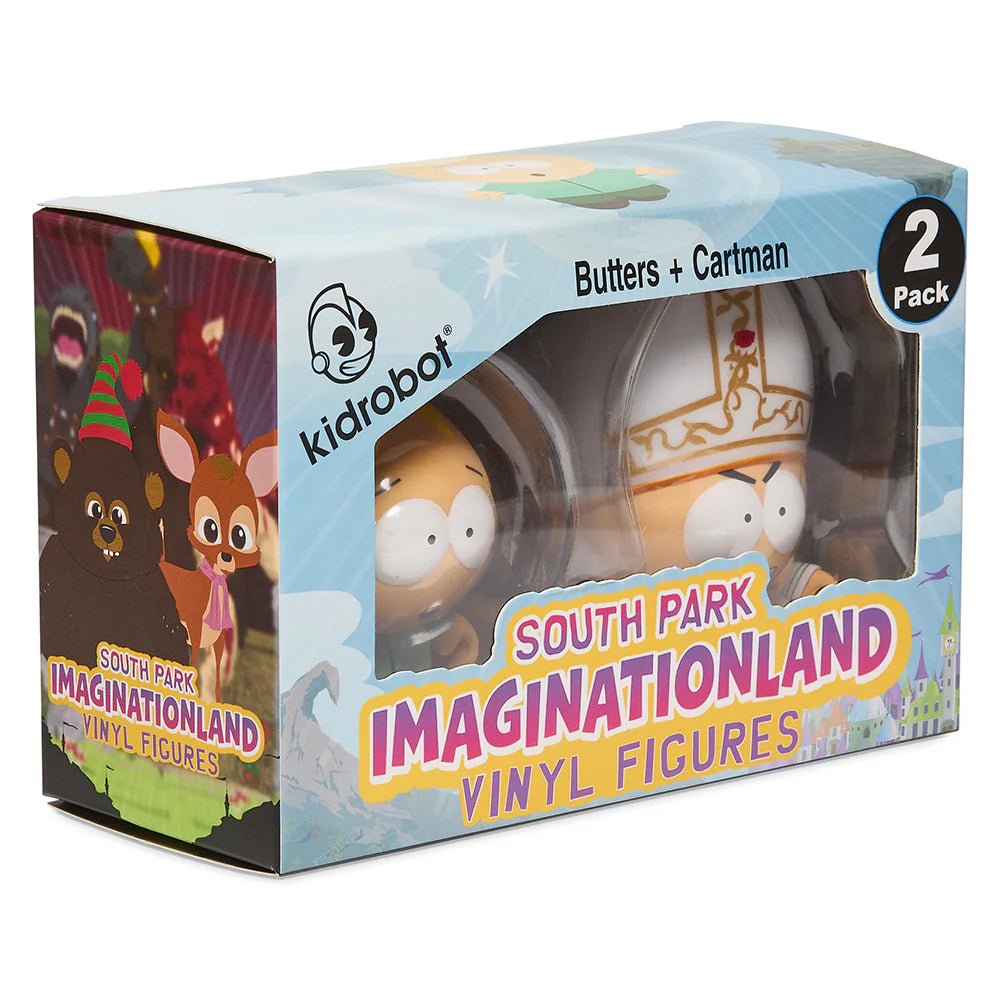 South Park Imaginationland Butters and Cartman Kidrobot Vinyl Figures - Paramount Shop