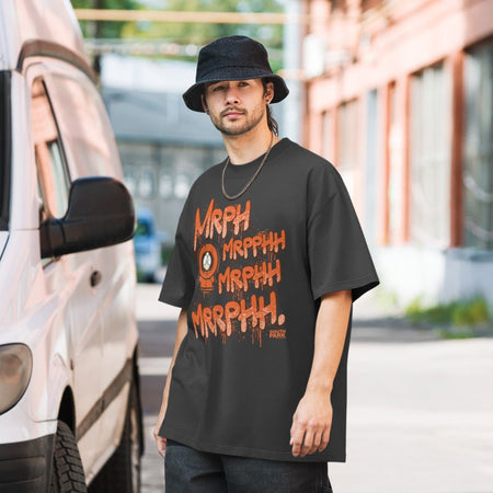 South Park Kenny Mrph, Mrpphh Graffiti Oversized T - Shirt - Paramount Shop