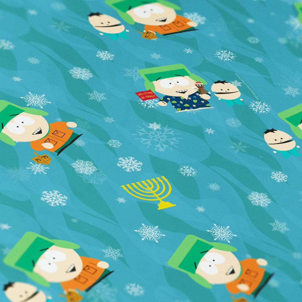 South Park Kyle Hanukkah Gift Wrap - Paramount Shop