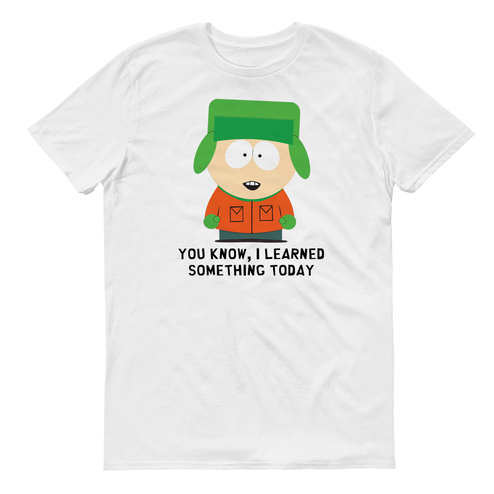 South Park Kyle I Learned Something Today Adult Short Sleeve T - Shirt - Paramount Shop