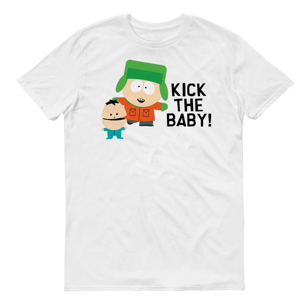 South Park Kyle Kick the Baby Adult Short Sleeve T - Shirt - Paramount Shop