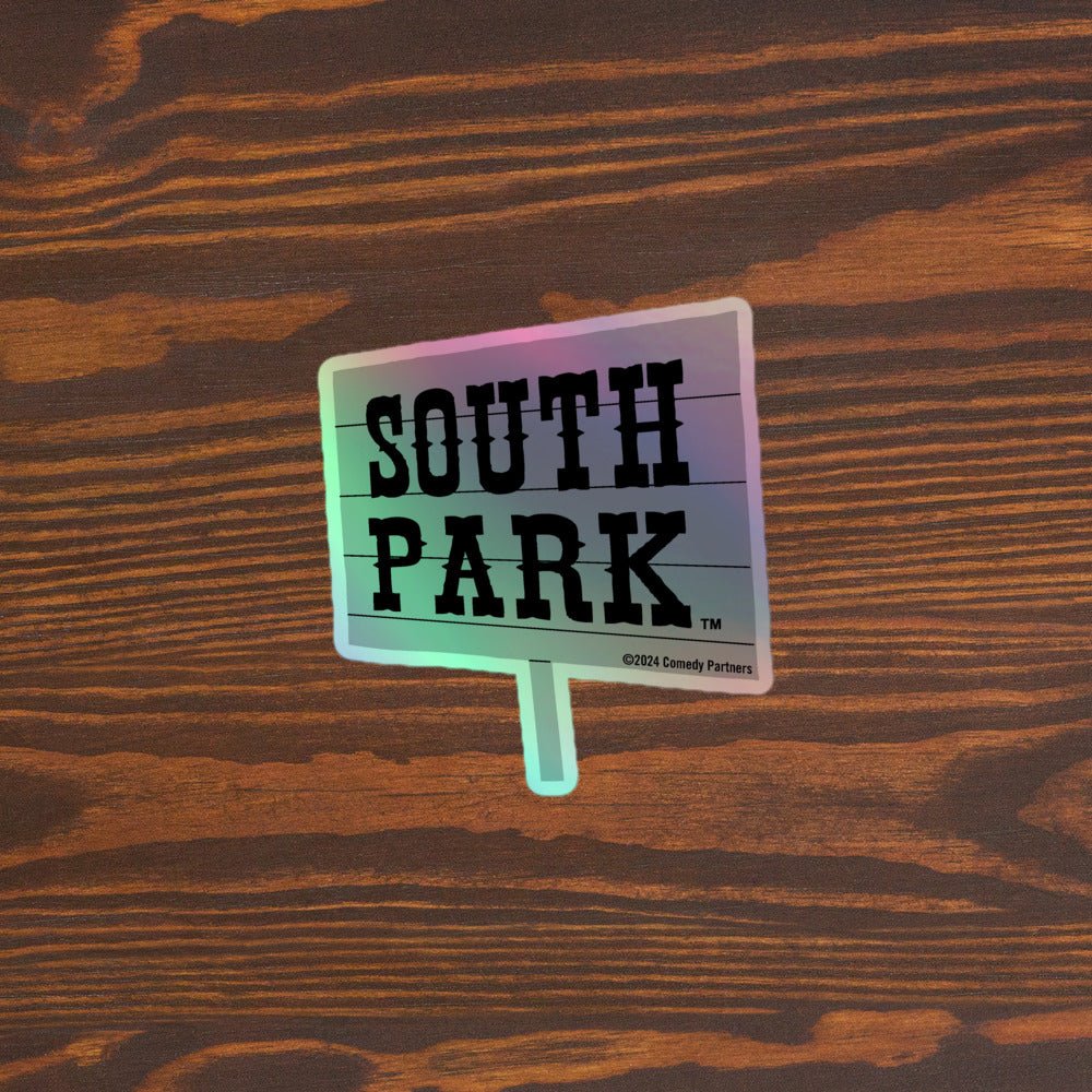 South Park Logo Holo Sticker - Paramount Shop