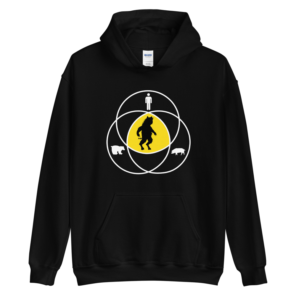 South Park ManBearPig Venn Diagram Hooded Sweatshirt - Paramount Shop