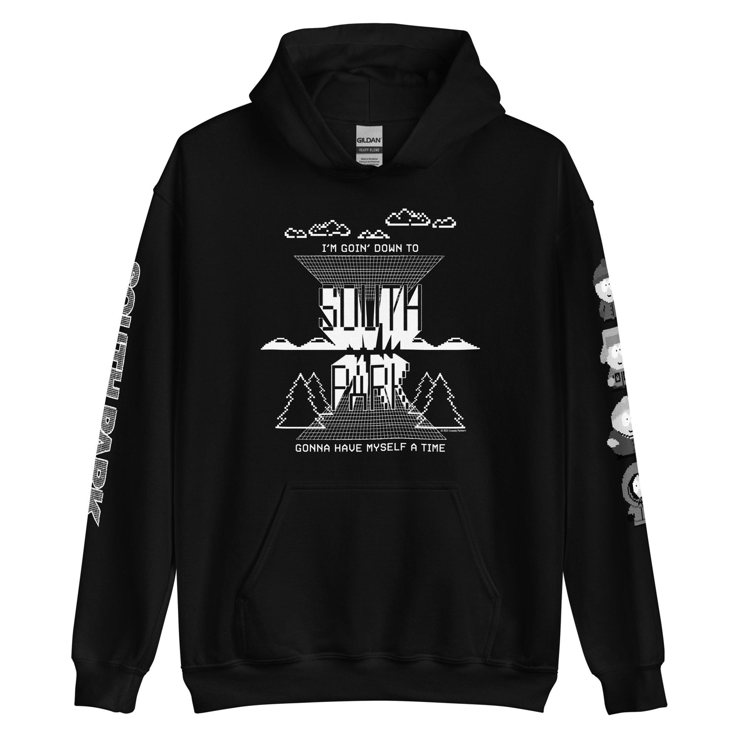 South Park Pixel Art Adult Hoodie - Paramount Shop