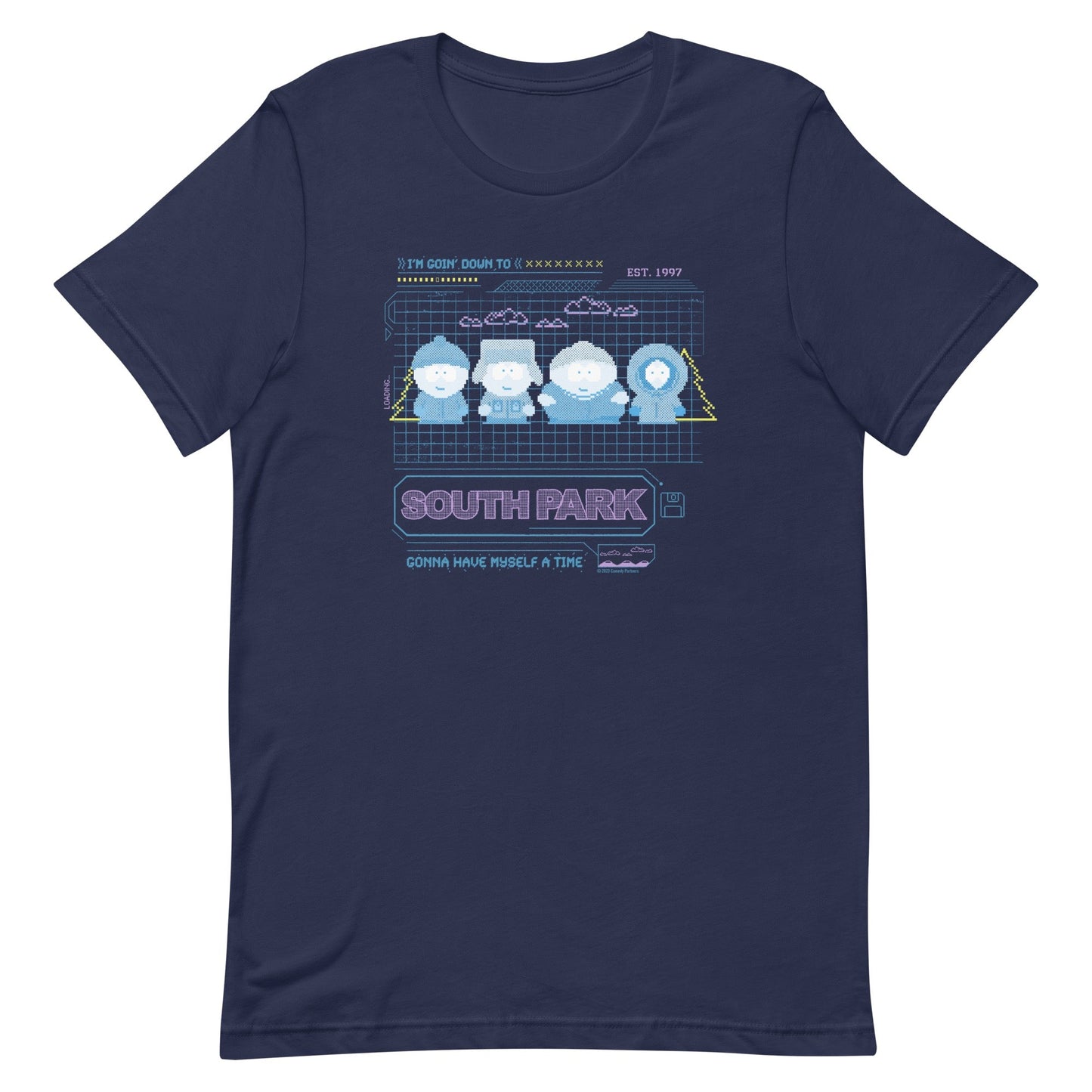 South Park Pixel Art The Boys T - Shirt - Paramount Shop