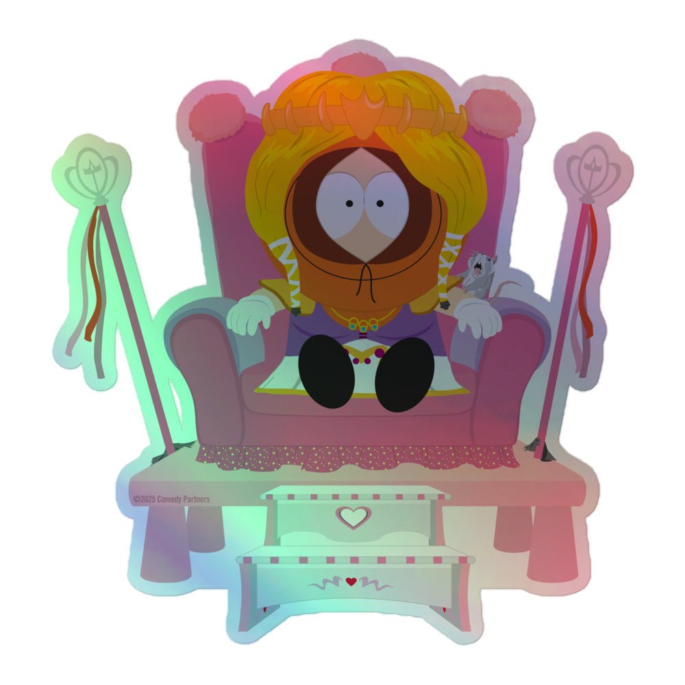 South Park Princess Kenny Holographic Sticker - Paramount Shop