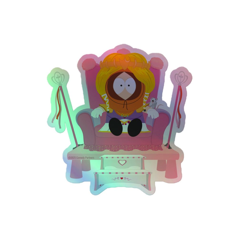 South Park Princess Kenny Holographic Sticker - Paramount Shop