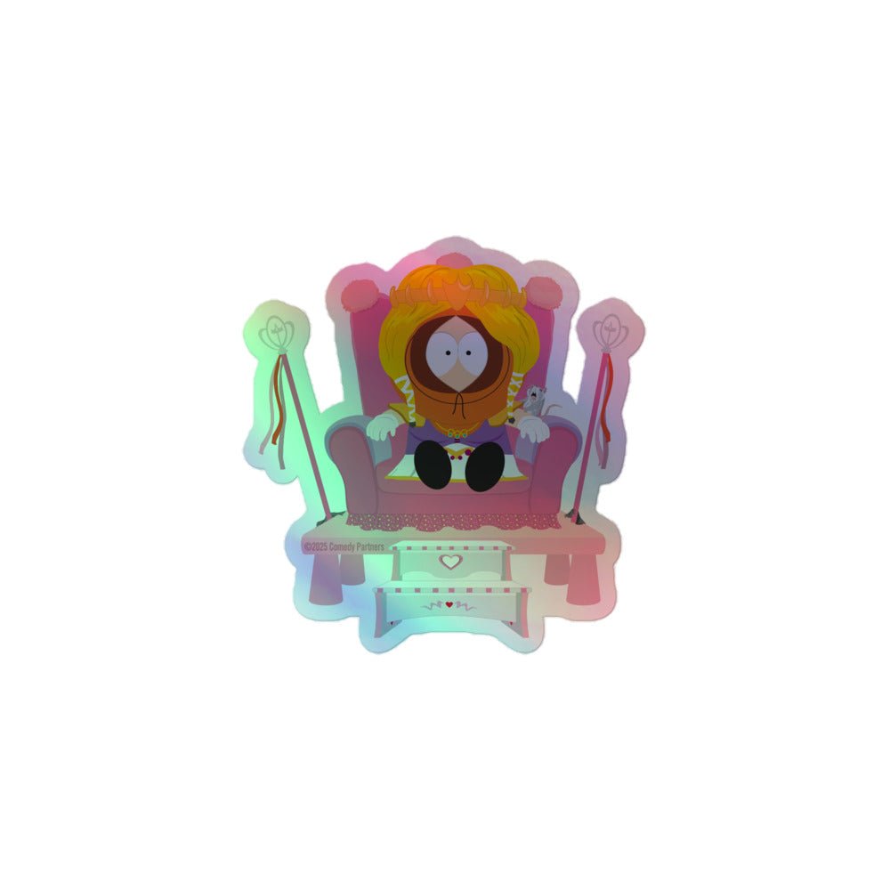 South Park Princess Kenny Holographic Sticker - Paramount Shop