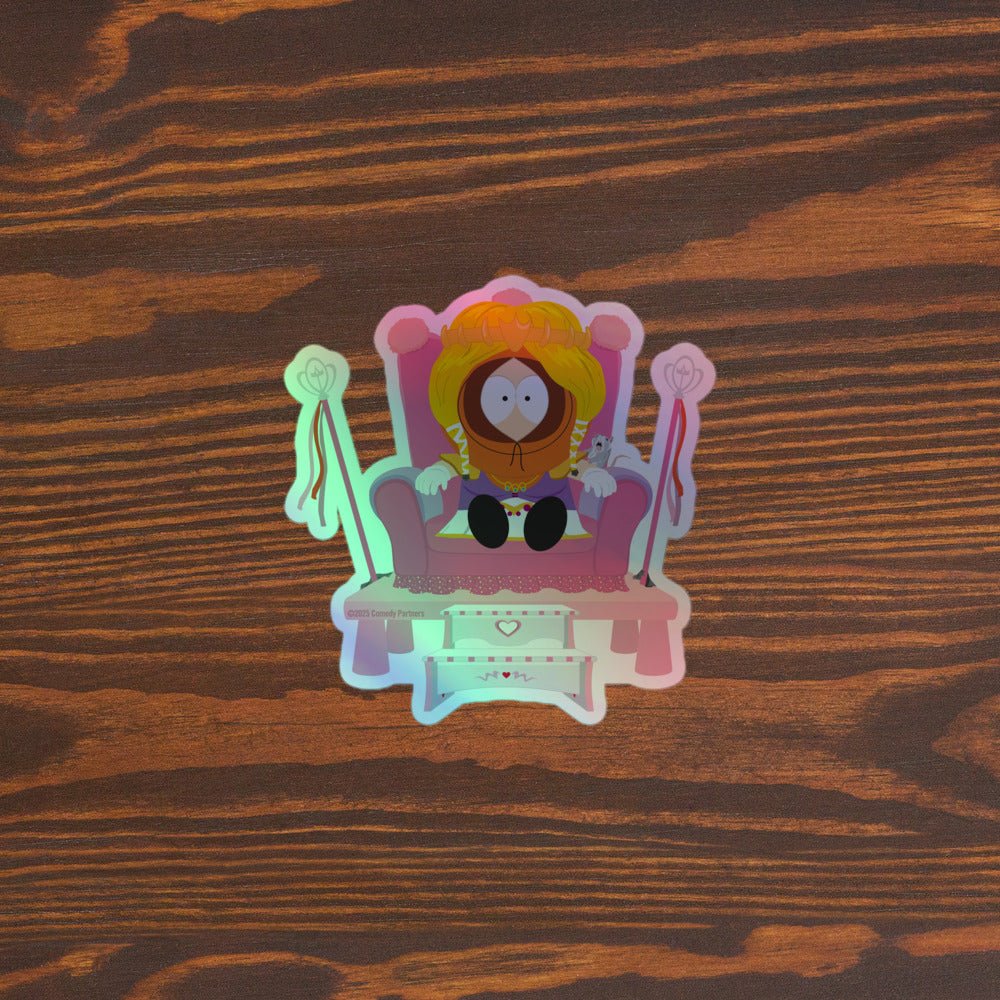 South Park Princess Kenny Holographic Sticker - Paramount Shop