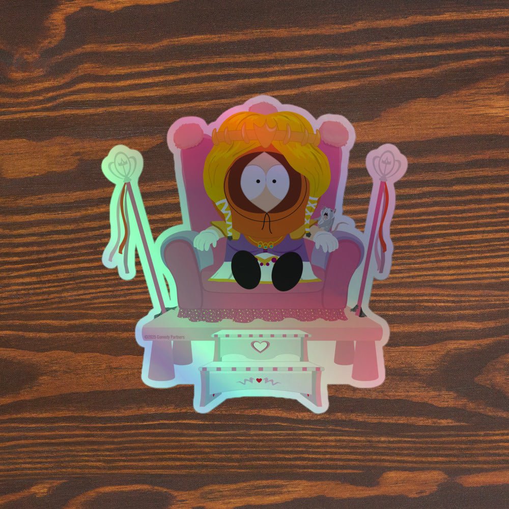 South Park Princess Kenny Holographic Sticker - Paramount Shop