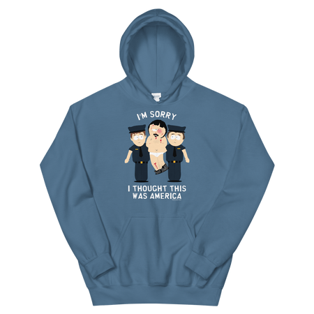South Park Randy I Thought This Was America Fleece Hooded Sweatshirt - Paramount Shop