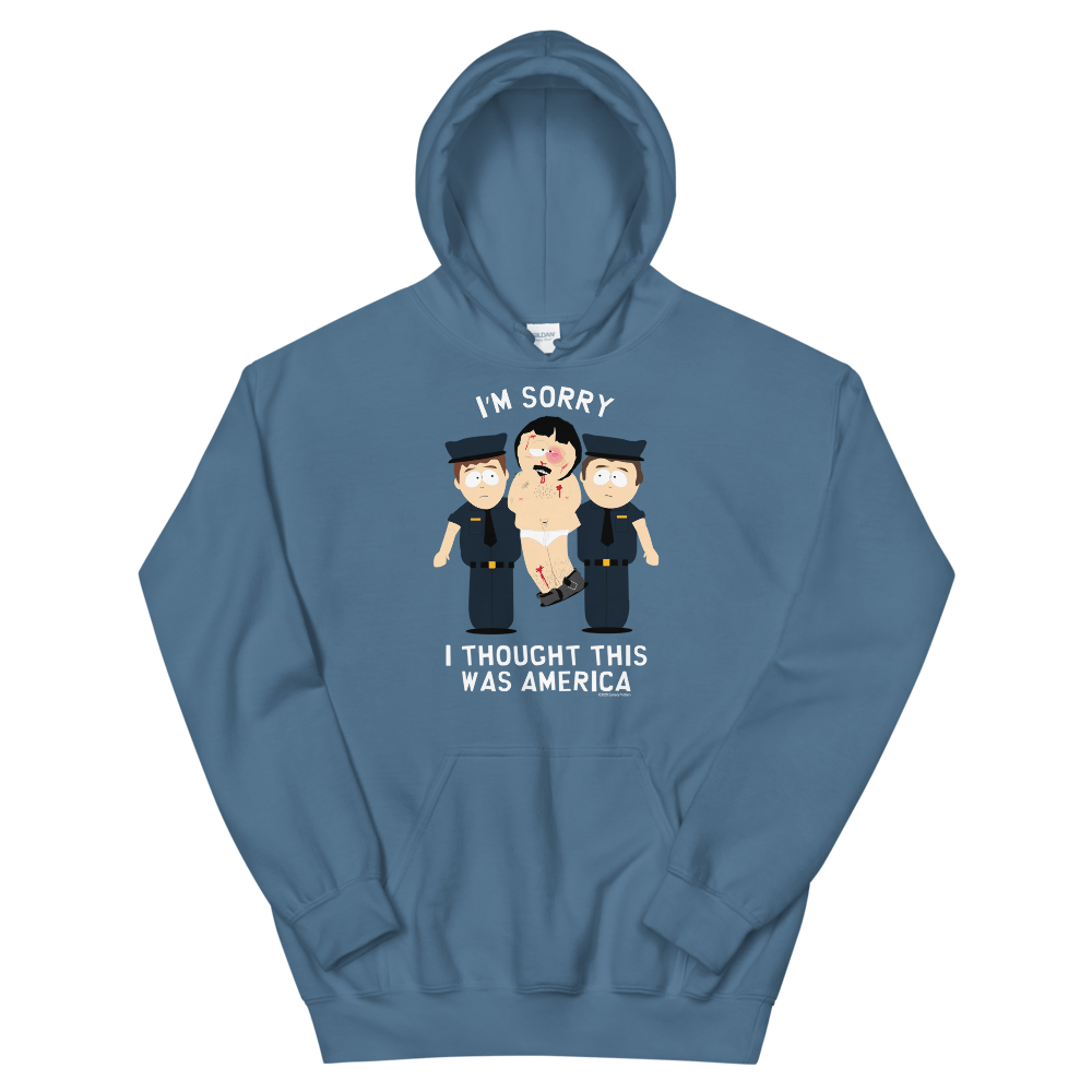 South Park Randy I Thought This Was America Fleece Hooded Sweatshirt - Paramount Shop