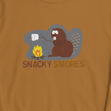 South Park Snacky S'mores Unisex Crew Neck Sweatshirt - Paramount Shop