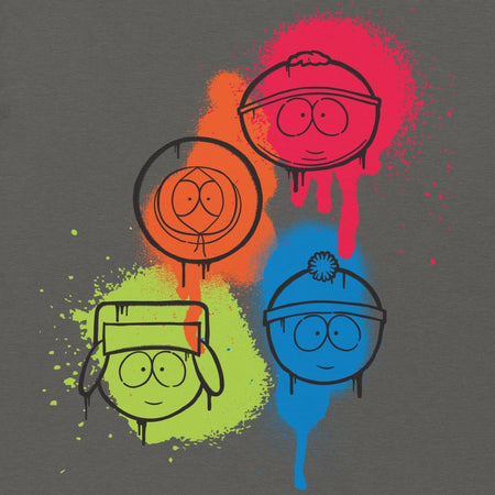 South Park Spray Paint Comfort Colors T - Shirt - Paramount Shop