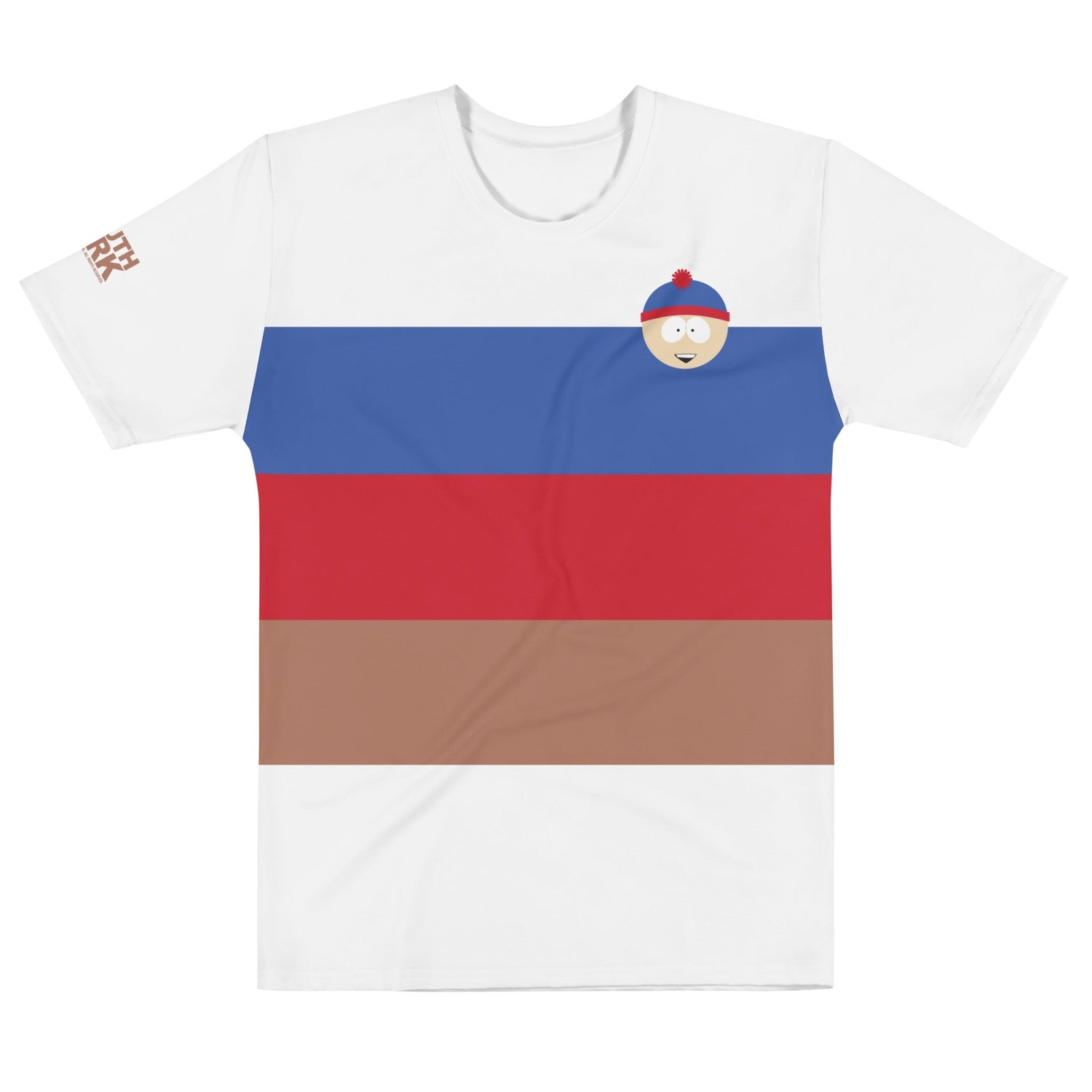 South Park Stan Striped Unisex Short Sleeve T - Shirt - Paramount Shop