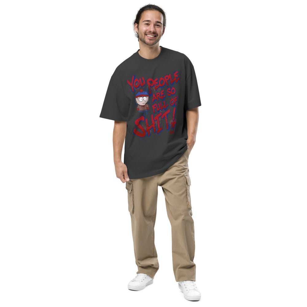 South Park Stan You People Graffiti Oversized T - Shirt - Paramount Shop