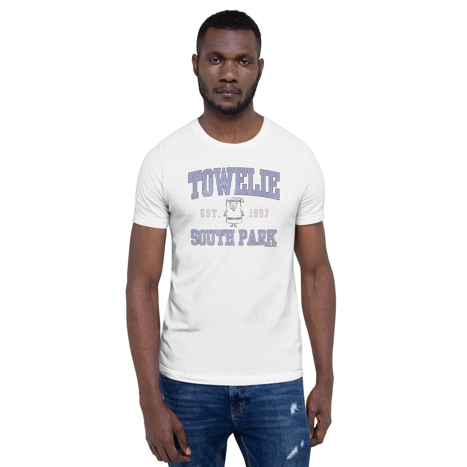 South Park Towelie Collegiate T - Shirt - Paramount Shop