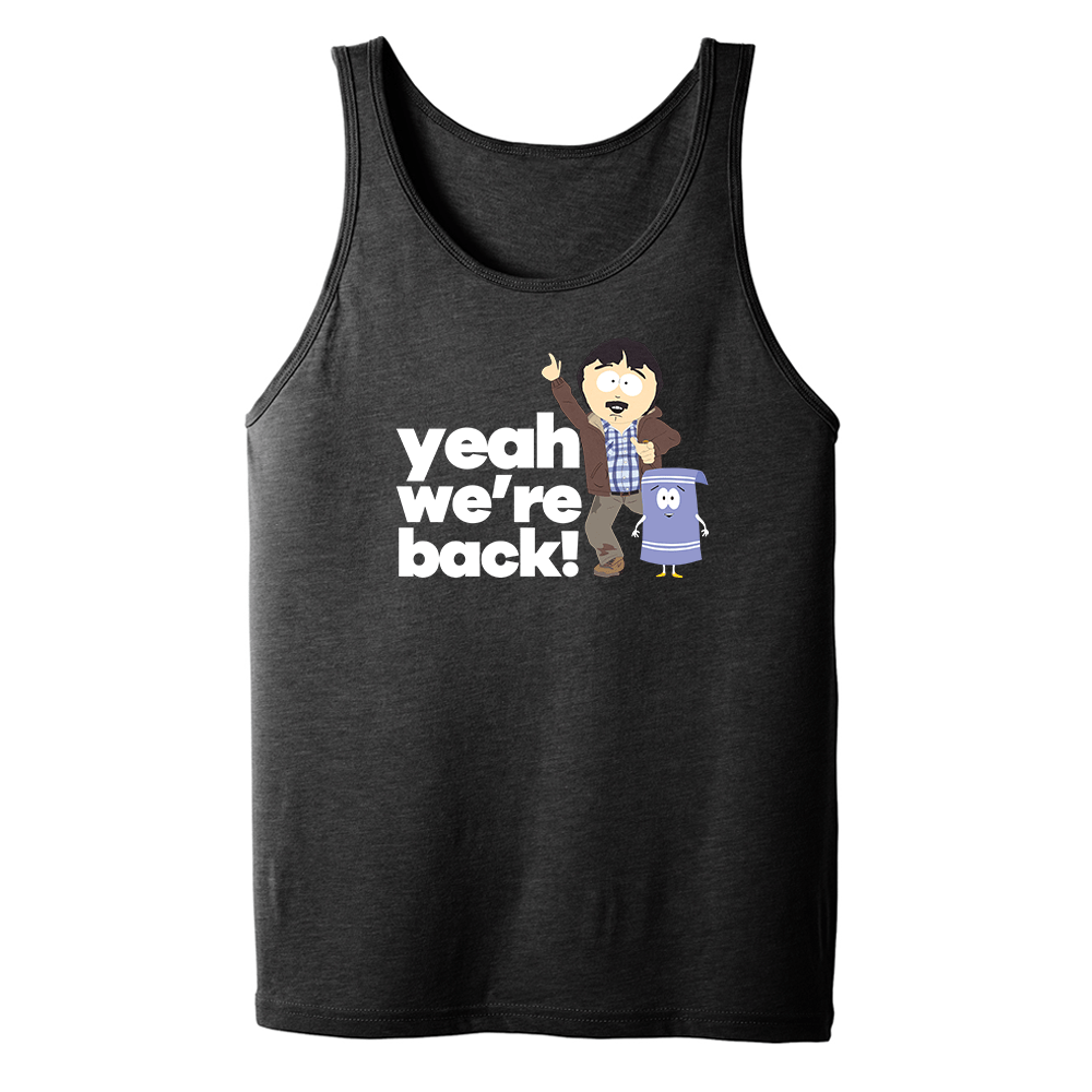 South Park Towelie & Randy We're Back Adult Tank Top - Paramount Shop