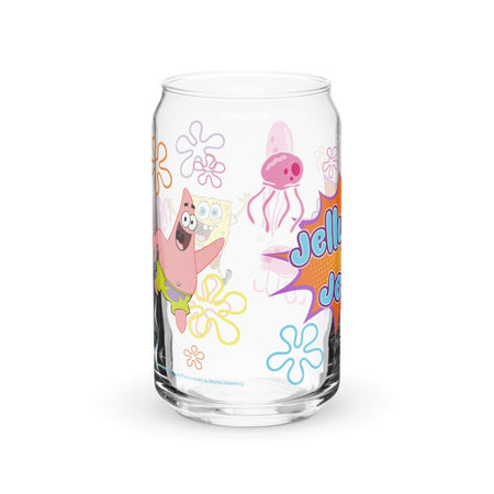 SpongeBob and Patrick Jellyfish Jelly Can Glass - Paramount Shop