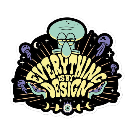 Spongebob Astrology Everything Is By Design Sticker - Paramount Shop