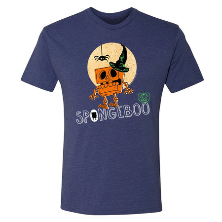 SpongeBob Boo Halloween Tri - Blend T - Shirt - Paramount Shop