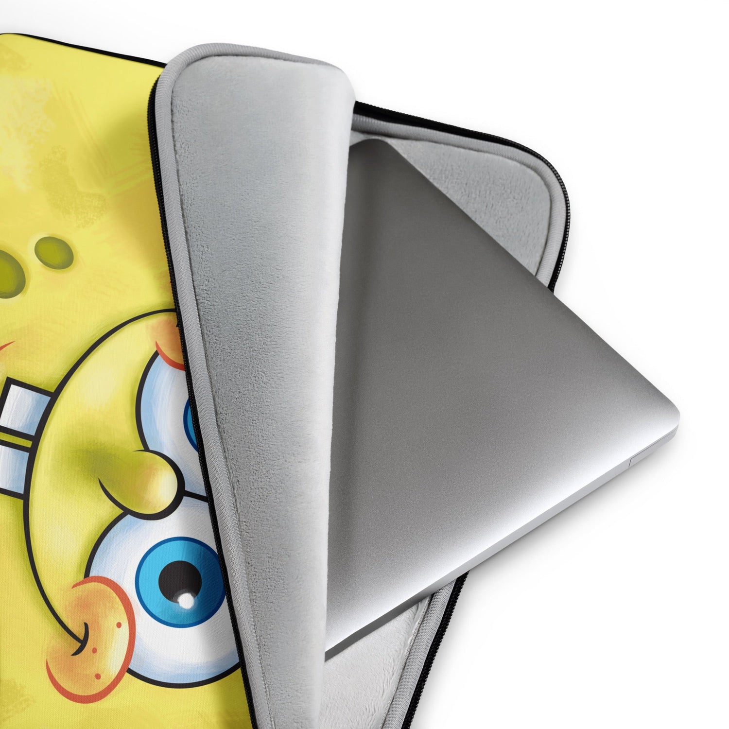 Spongebob Face Laptop Sleeve - Paramount Shop