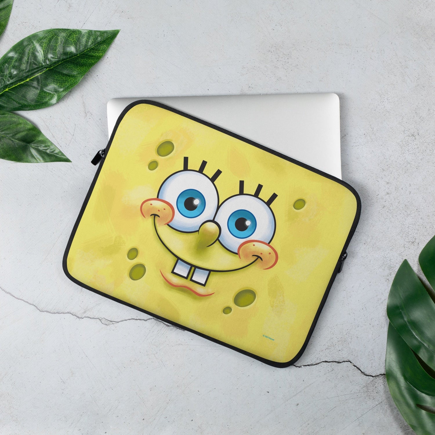 Spongebob Face Laptop Sleeve - Paramount Shop