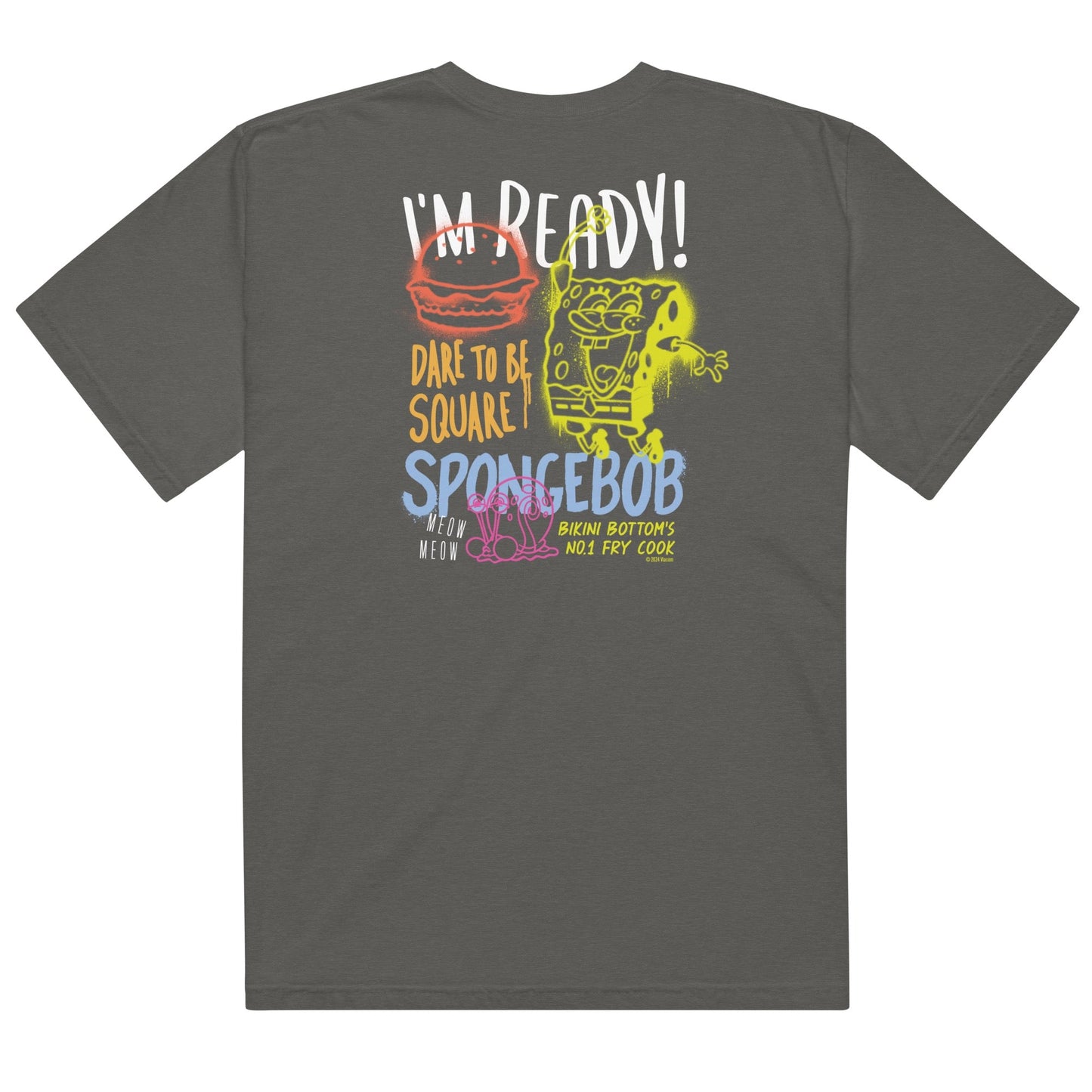 SpongeBob Spray Paint Comfort Colors T - Shirt - Paramount Shop