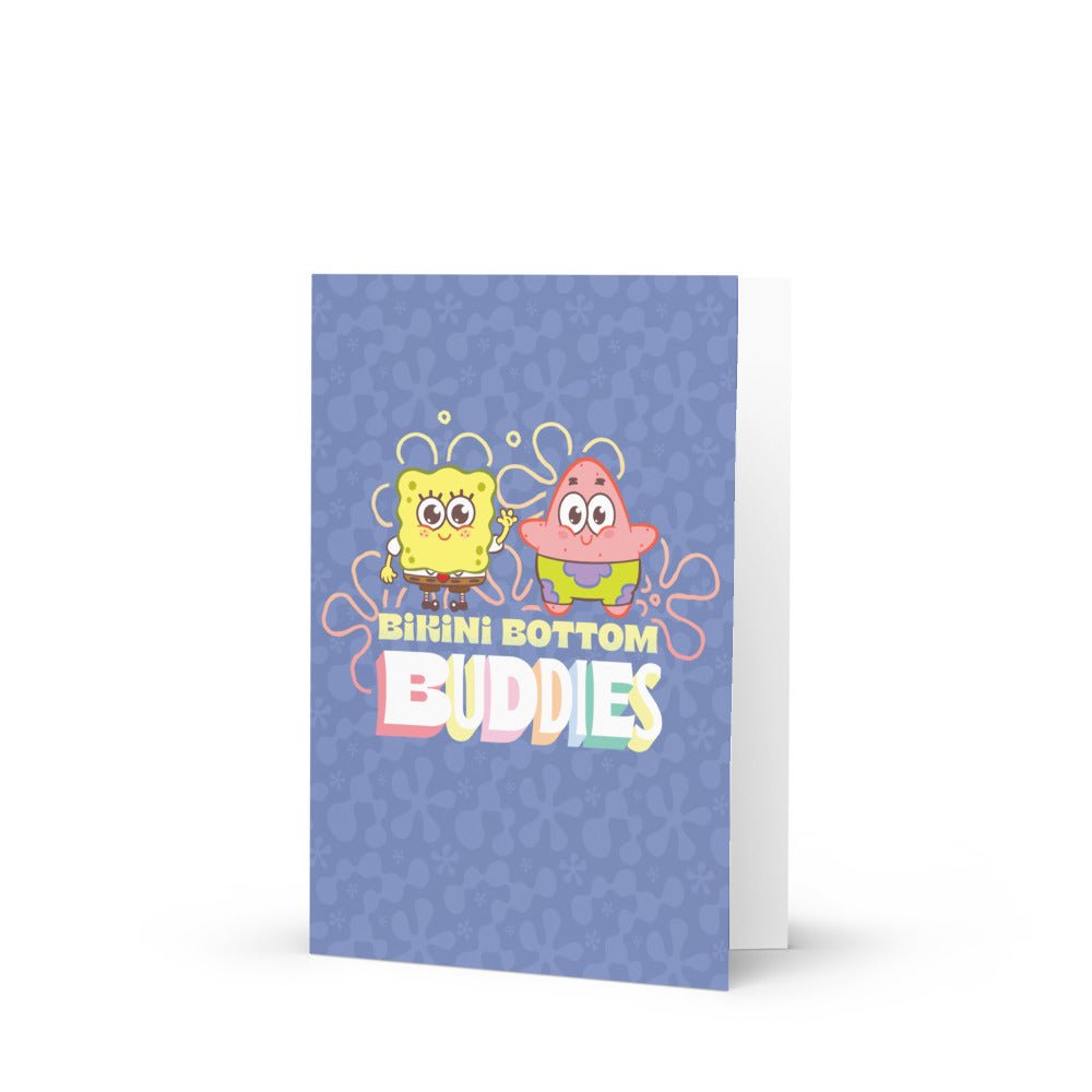 SpongeBob SquarePants AdoraBob Buddies Greeting Card - Paramount Shop