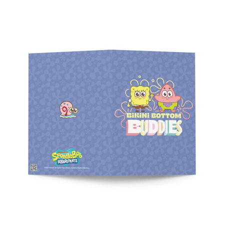 SpongeBob SquarePants AdoraBob Buddies Greeting Card - Paramount Shop