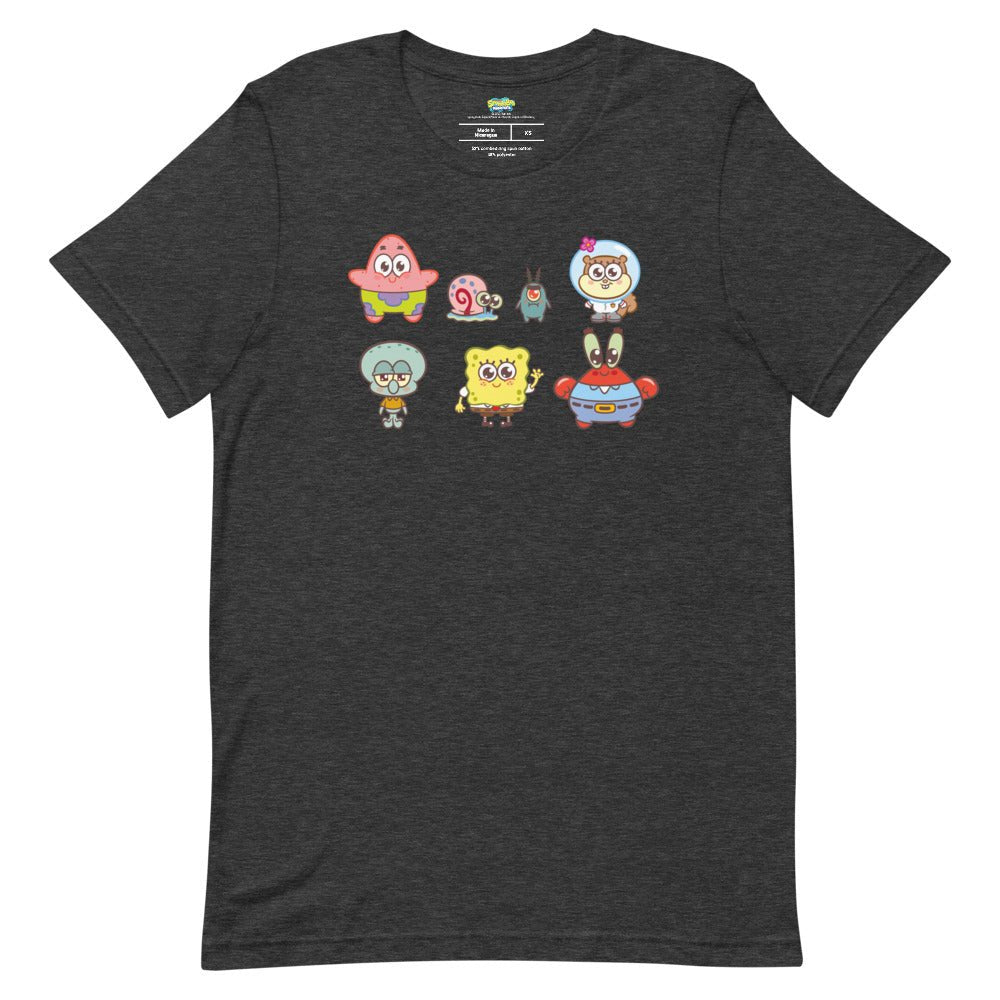 SpongeBob SquarePants AdoraBob Gang Adult Unisex T-Shirt - Paramount Shop