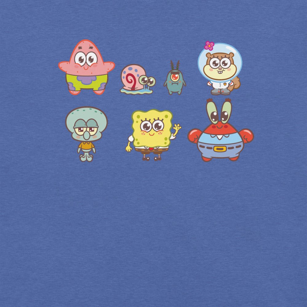 SpongeBob SquarePants AdoraBob Gang Adult Unisex T-Shirt - Paramount Shop