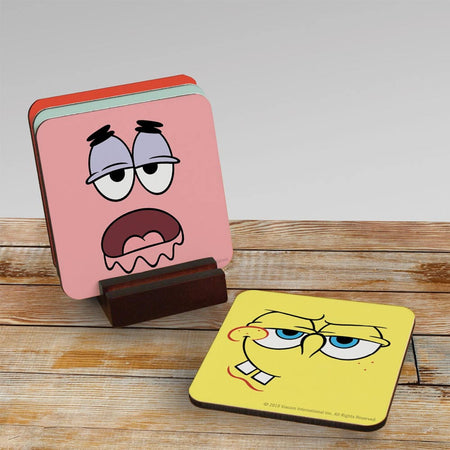 SpongeBob SquarePants Character Coasters - Set of 4 - Paramount Shop