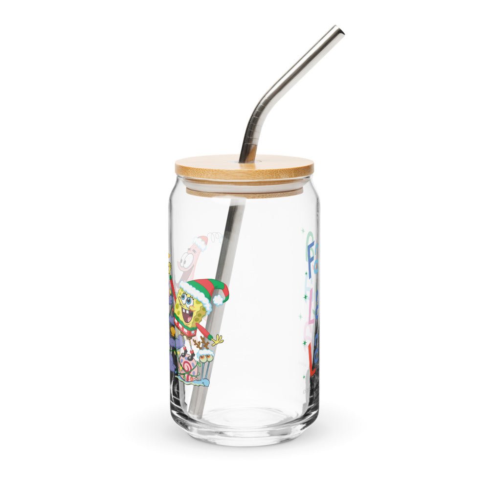 SpongeBob SquarePants Coral Tree Decorating Can - Shaped Glass - Paramount Shop